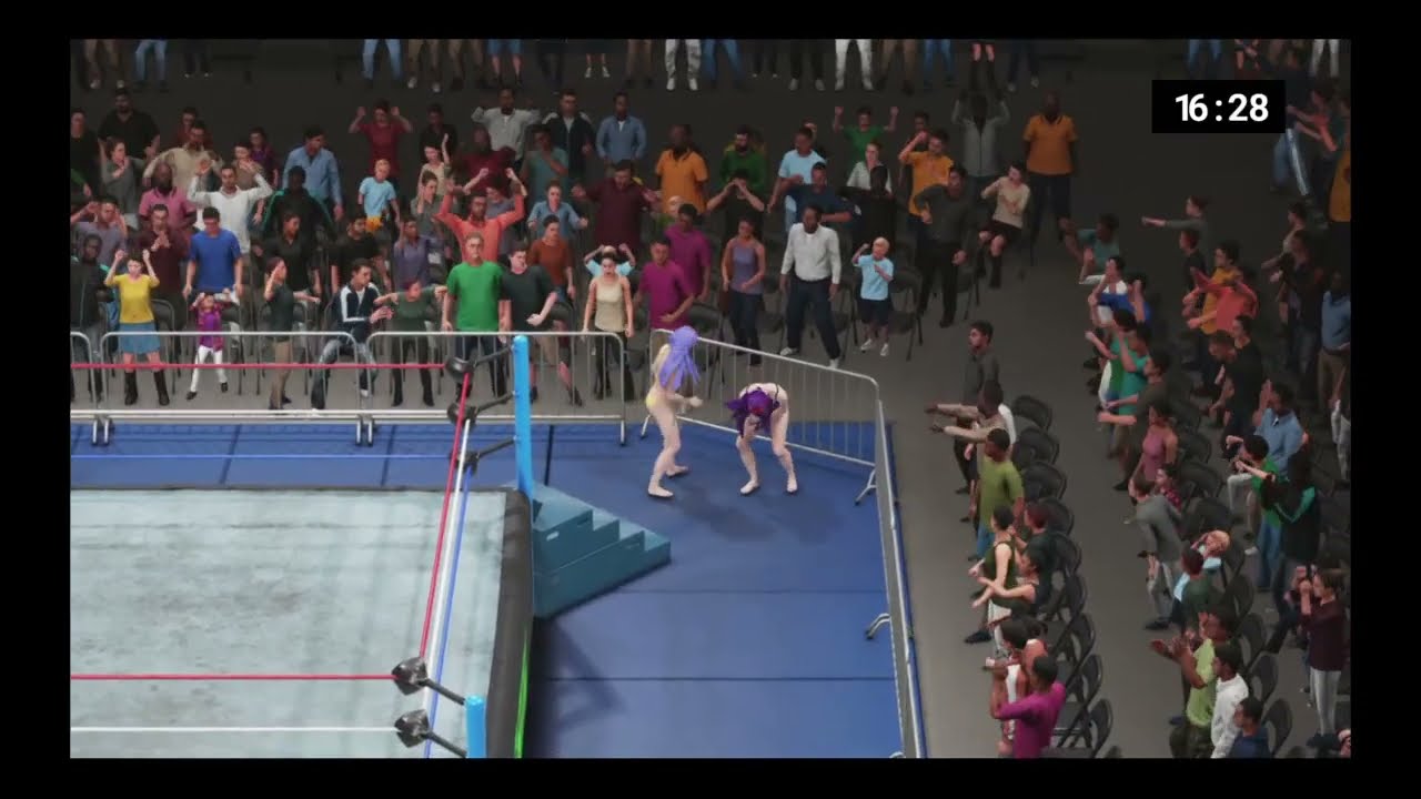 Tohka vs. Miku in a Iron Bikini Match