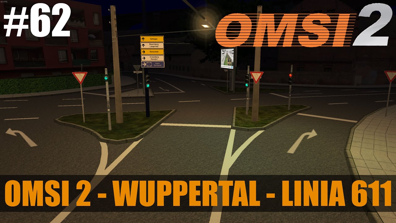 OMSI 2 #62 - Wuppertal - Linia 611 - 2K WQHD 1440p60