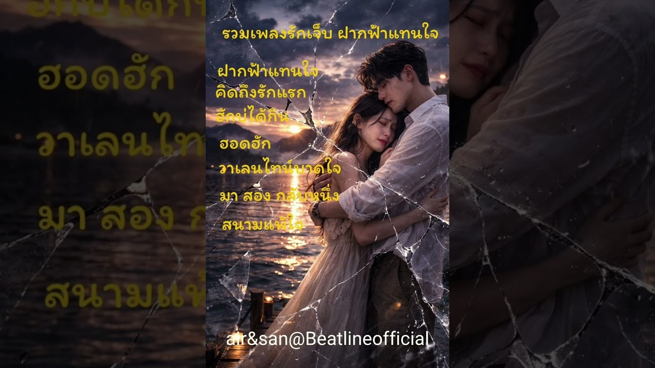 รวมเพลง  เจ็บลึก ฝากฟ้าแทนใจ{air&san}#ลูกทุ่ง #ฟังเพลง #love 