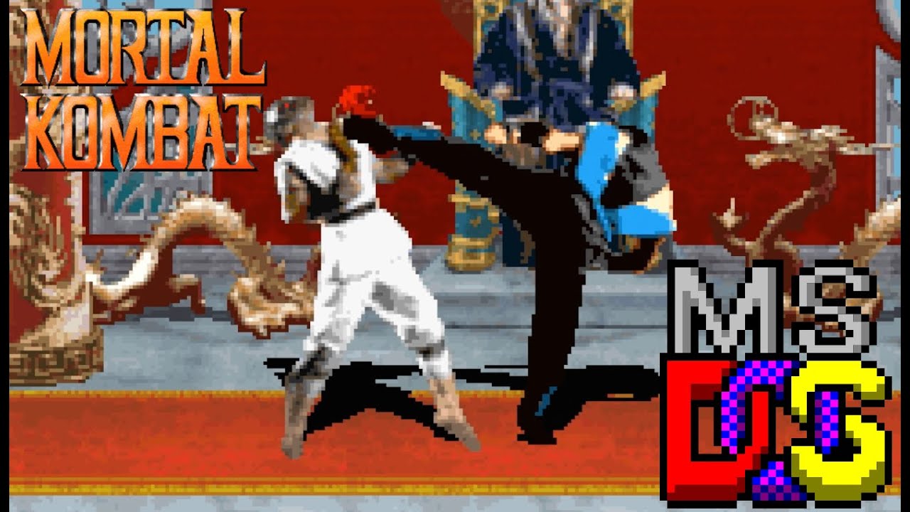 Mortal Kombat 1 Playthrough (MS-DOS) (FREEZING VIBRATIONS)
