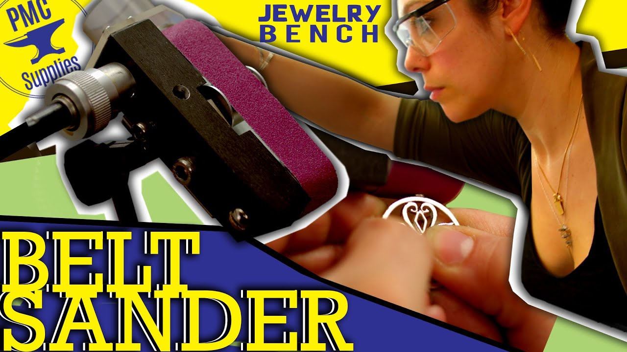 Bench Belt Sander for Jewelry Grinding and Finishing