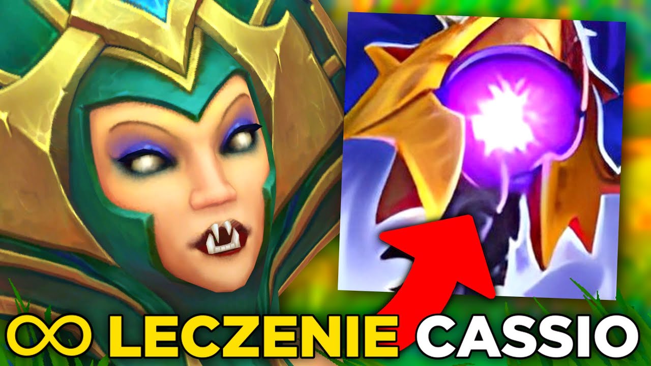 Cassiopeia pod nieskończone leczenie w League of Legends