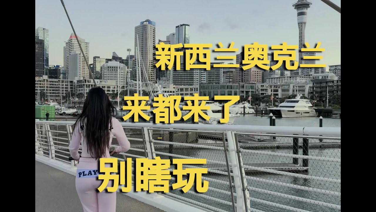 4K自制 | 新西兰奥克兰怎么玩？第一期 奥克兰海港