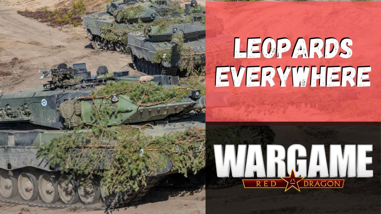 Wargame Red Dragon - Leopards Everywhere! [Live USSR Armored 4v4]