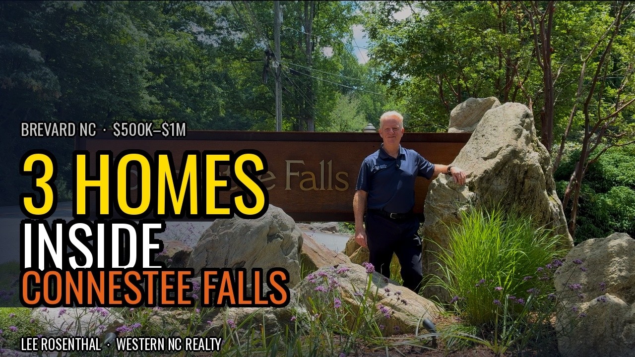 3 Stunning Mountain Homes for Sale in Brevard NC