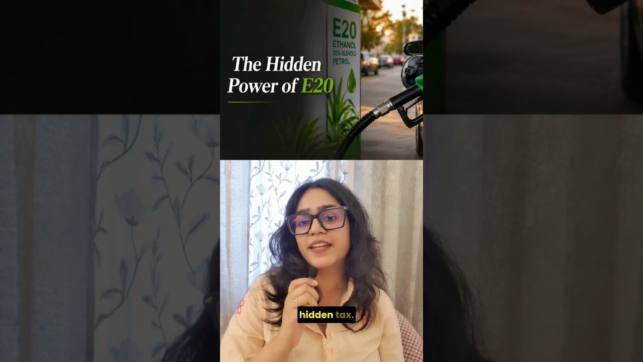 Is E20 Petrol a Hidden Tax? 🤯 The Economics Behind Ethanol Blending Explained | #shorts #ytshorts