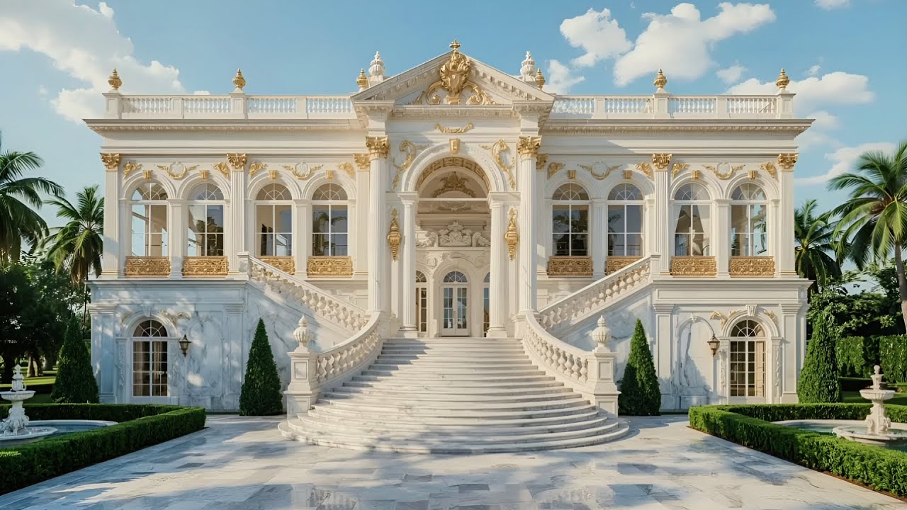 Rococo Elegance: A Modern Luxury Villa Experience.
