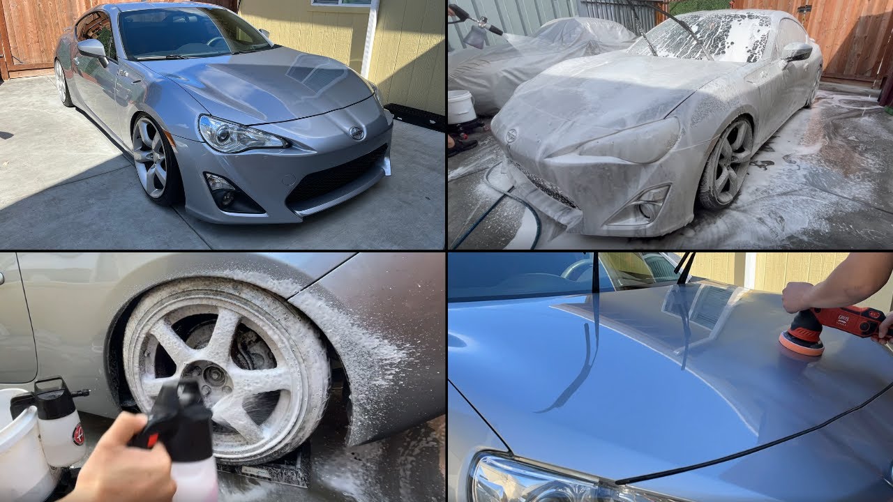 Scion FR-S Paint Correction and Interior Detail