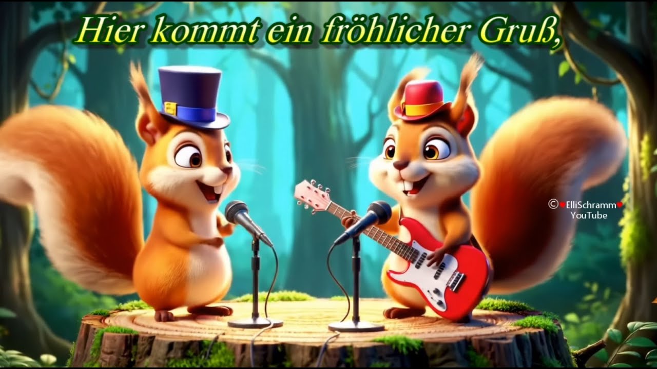 Fr&ouml;hliche Gr&uuml;&szlig;e f&uuml;r die gute Laune und ein L&auml;cheln f&uuml;r dich 💗 🤗