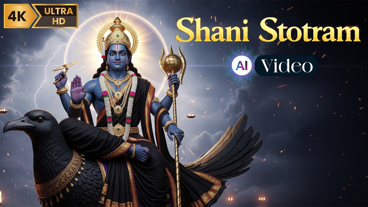 Shani Peyarchi Special 2026| Lord Saniswaran Bhagavan Potṛ Mantras By TS Ranganathan | 4K AI Visuals