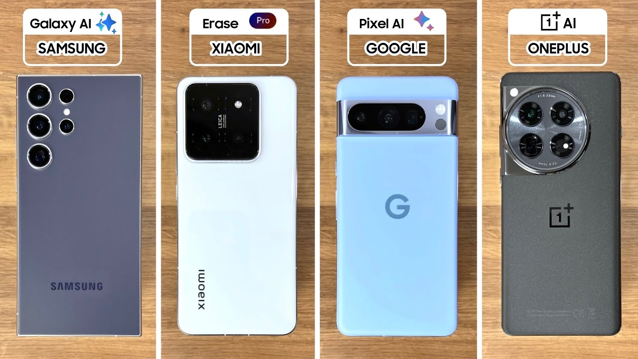 Samsung Galaxy AI vs Google Magic AI vs Xiaomi AI Pro vs ONEPLUS AI