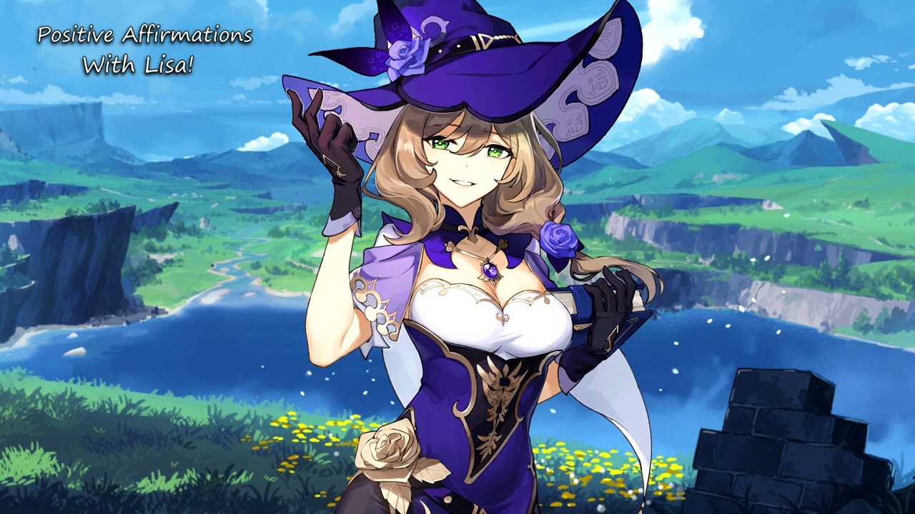 Lisa's Positive Affirmations! F4A [Genshin Impact Comfort ASMR] (SlyKitsune Fandub)