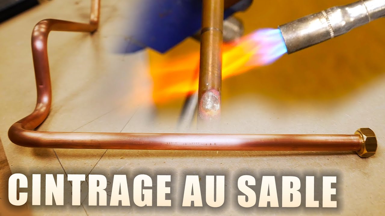 ✅  PLOMBERIE : CINTRAGE CUIVRE...AU SABLE ! - TUTO  - LJVS