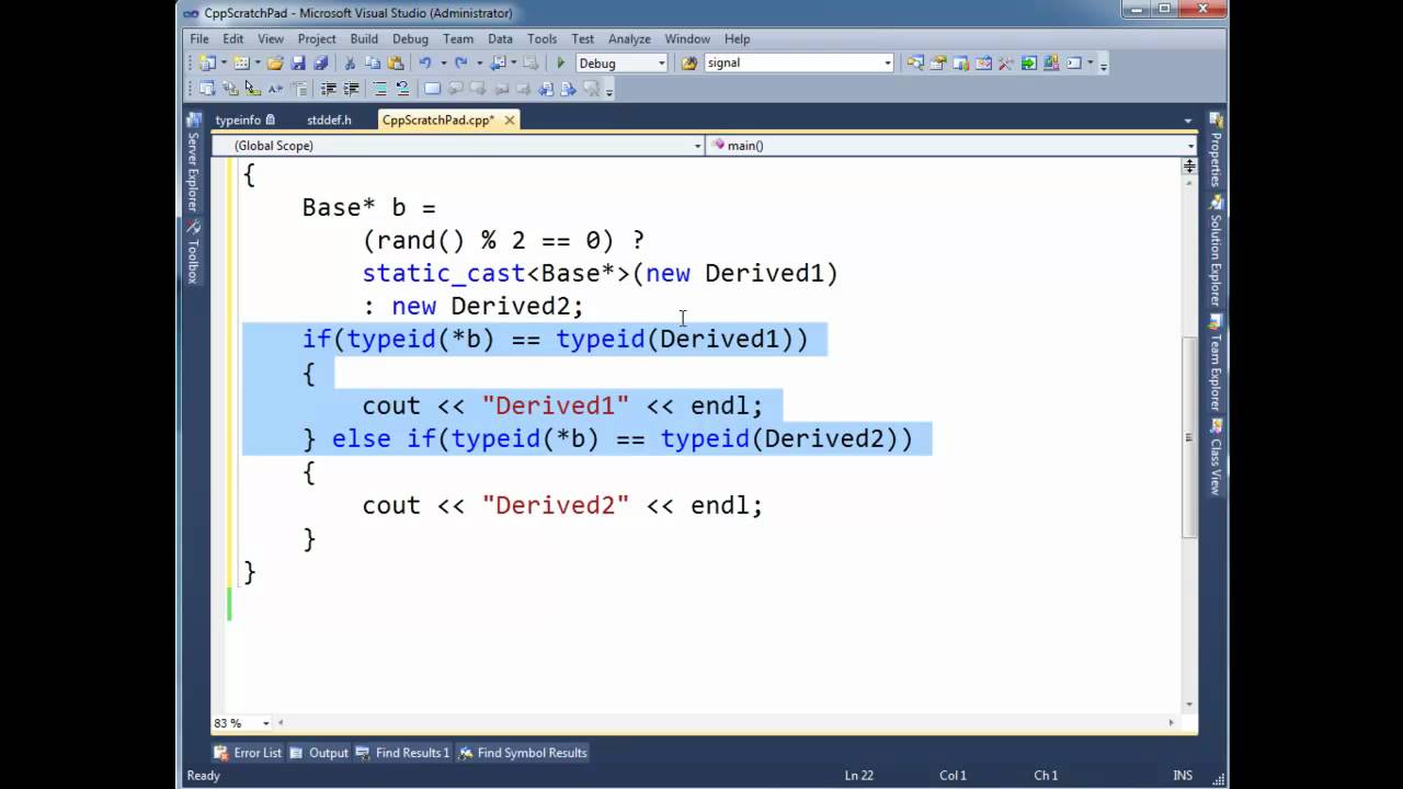 C++ dynamic_cast