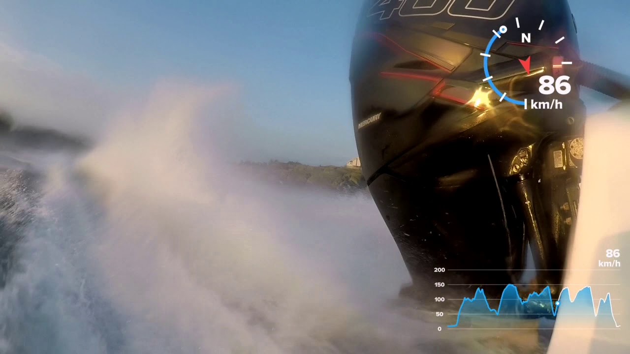 Extremecat 27 with Mercury 400R, 32p 5 blade prop testing.