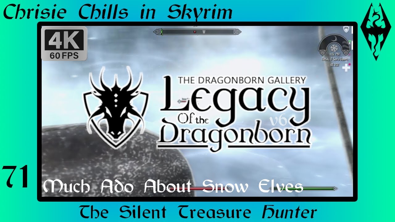 Skyrim Legacy of the Dragonborn #71 Snow Elves | No Commentary