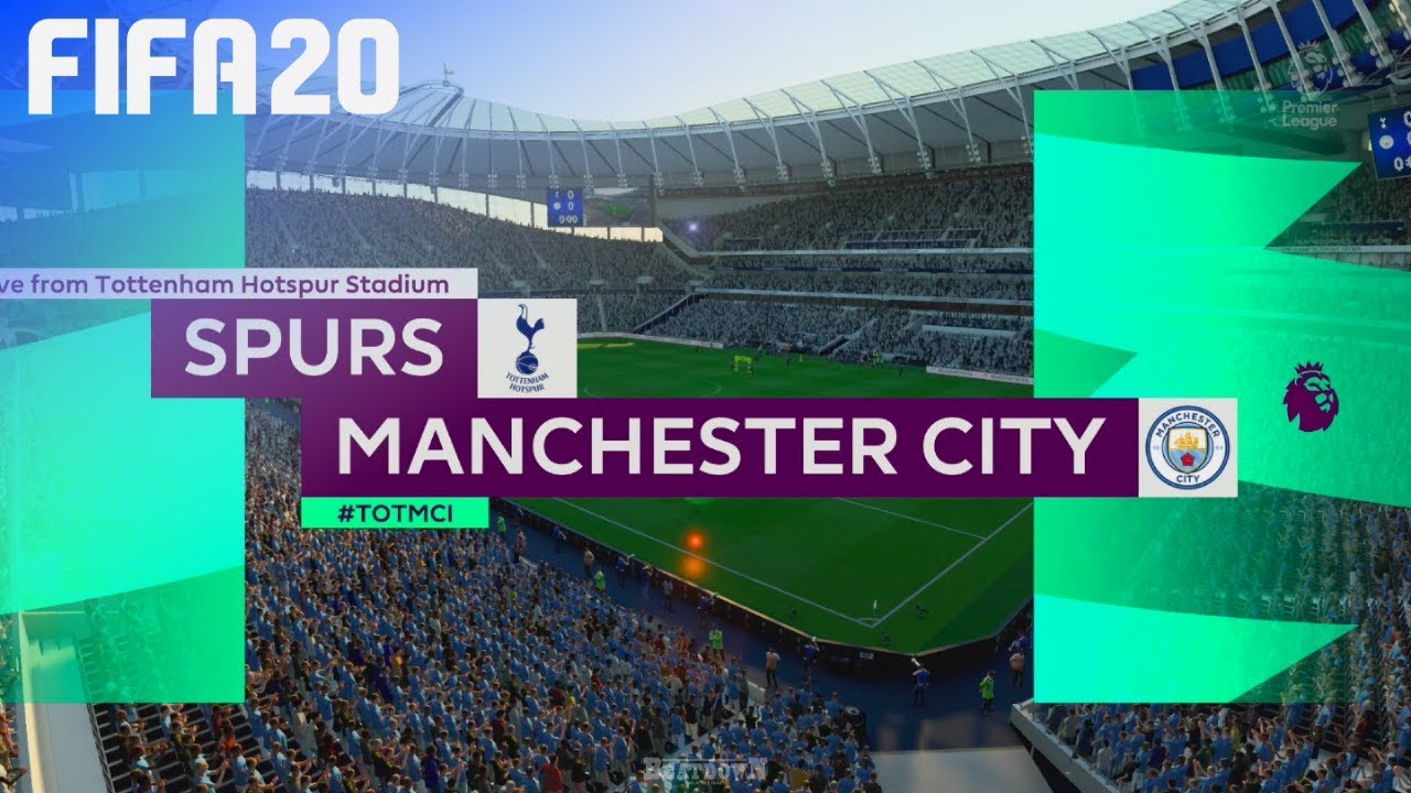 FIFA 20 - Tottenham Hotspur vs. Manchester City @ Tottenham Hotspur Stadium