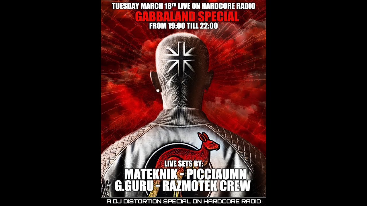 Gabbaland Special at Hardcore Radio! Tune in for some Early Hardcore vibes from France.