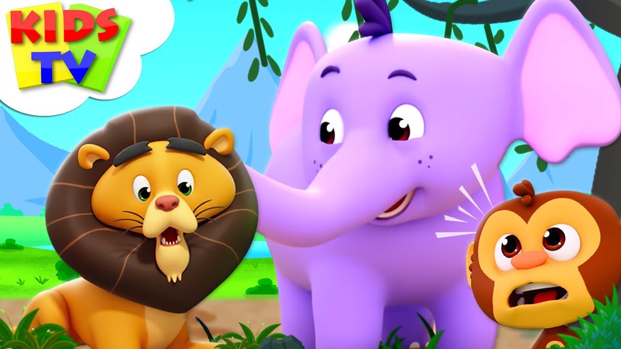 Zoo Song | The Supremes Cartoons | Kindergarten Nursery Rhymes For Children - Kids TV
