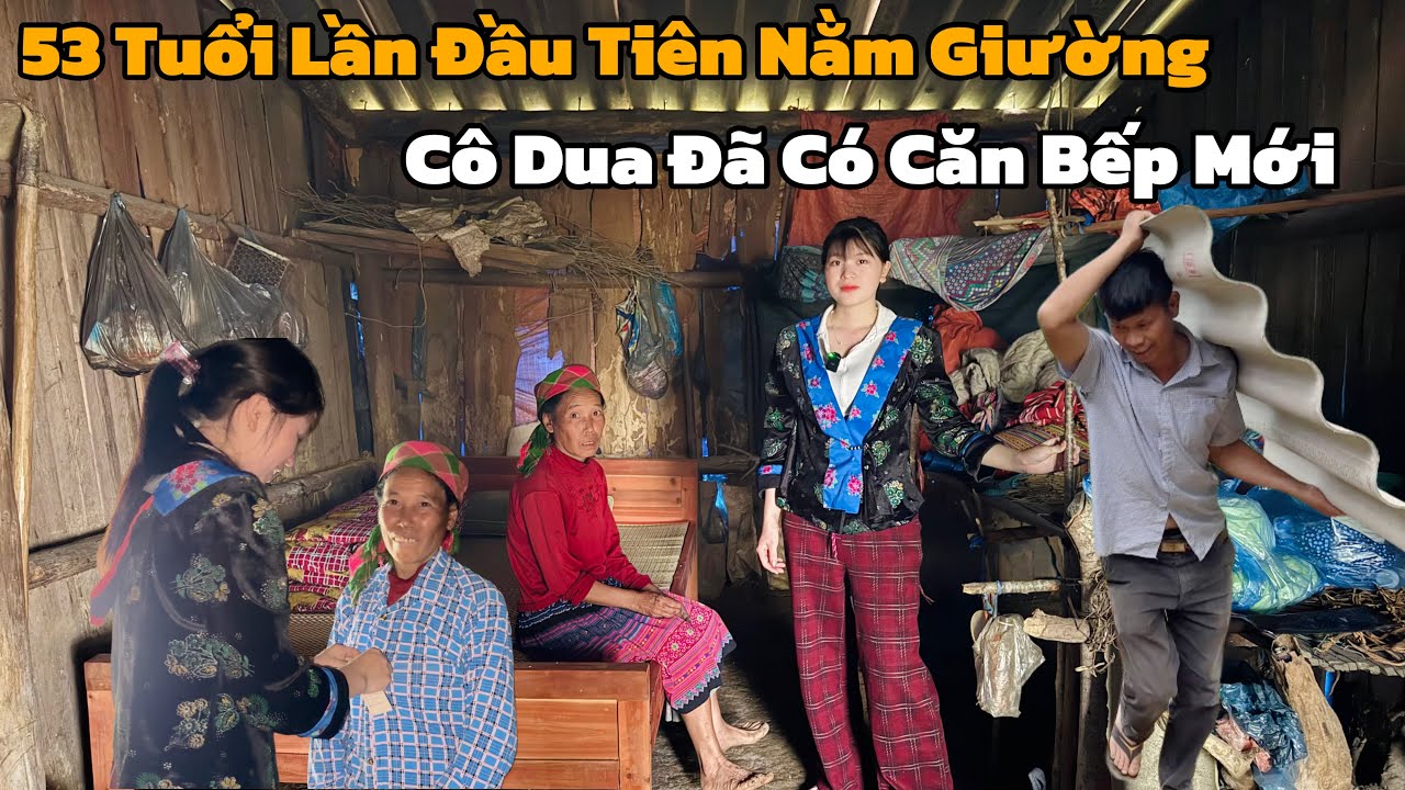 53 Tuổi Lần Đầu Tiên Cô Dua Nằm Giường. Nấu Ăn Trong Nhà Nguy Hiểm Em Mỷ Làm Cho Cô Căn Bếp Mới