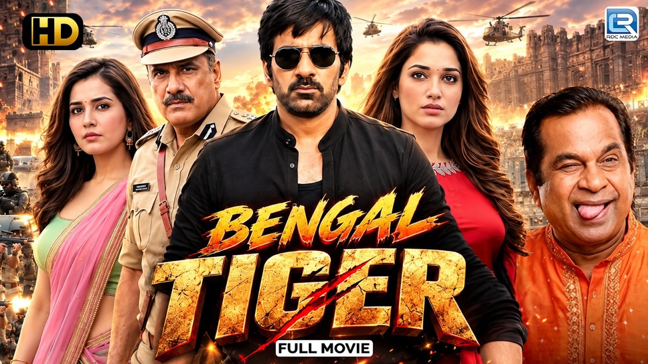 BENGAL TIGER - Ravi Teja & Tamannaah Bhatia | 2026 New Released South Hindi Dubbed Action Full Movie
