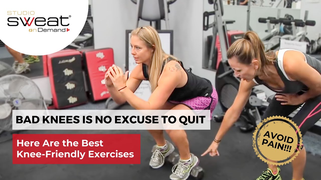 The Best Exercises for People w/ Bad Knees (KNEE-FRIENDLY EXERCISE) | Prevent Knee Pain & Injury!!
