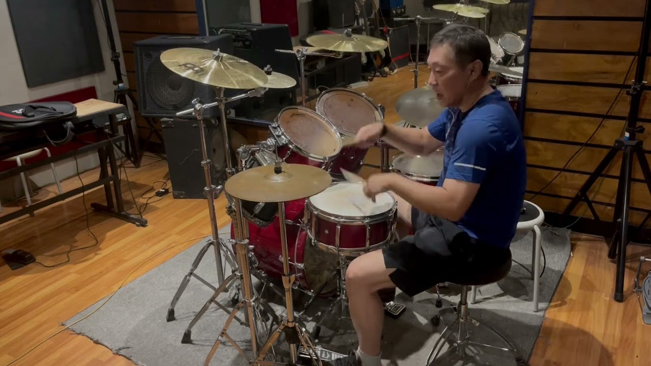 超久しぶりにLOUDNESSのDream Fantasyを叩いてみた