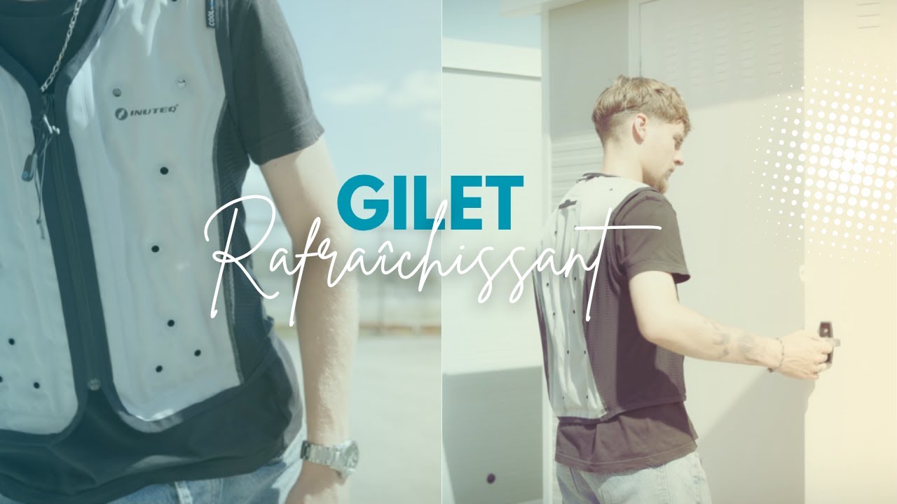 GILET RAFRAICHISSANT | Restez au frais sur le terrain !