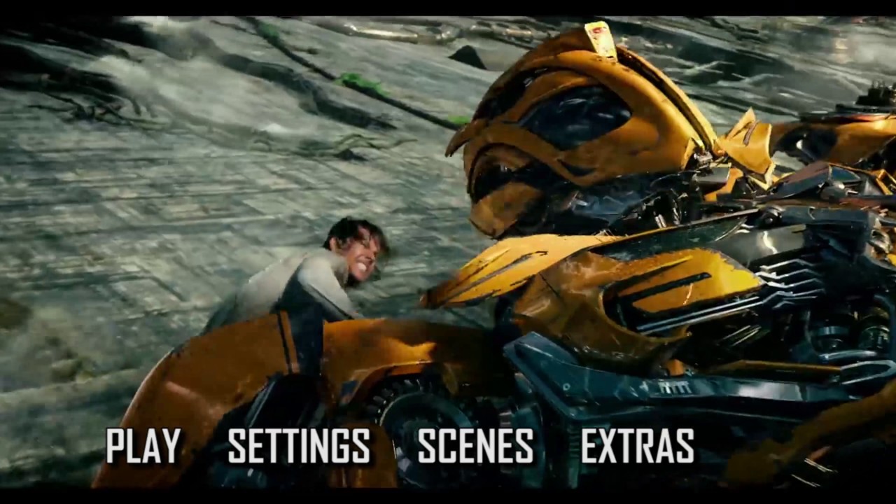 TRANSFORMERS: The Last Knight Blu-ray Menu (4k/2017) Fanmade