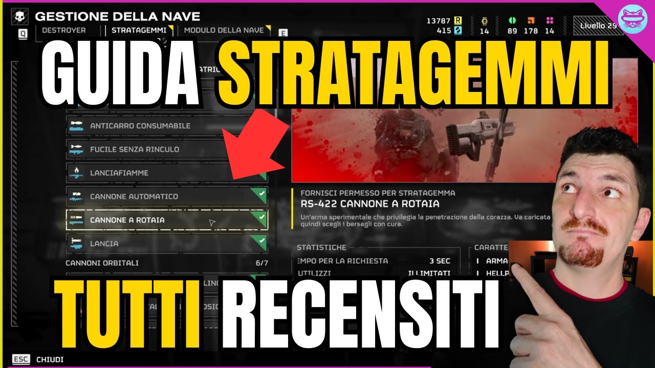 HELLDIVERS 2: Scopri i Migliori STRATAGEMMI! Tutti Recensiti! [Guida Ita]