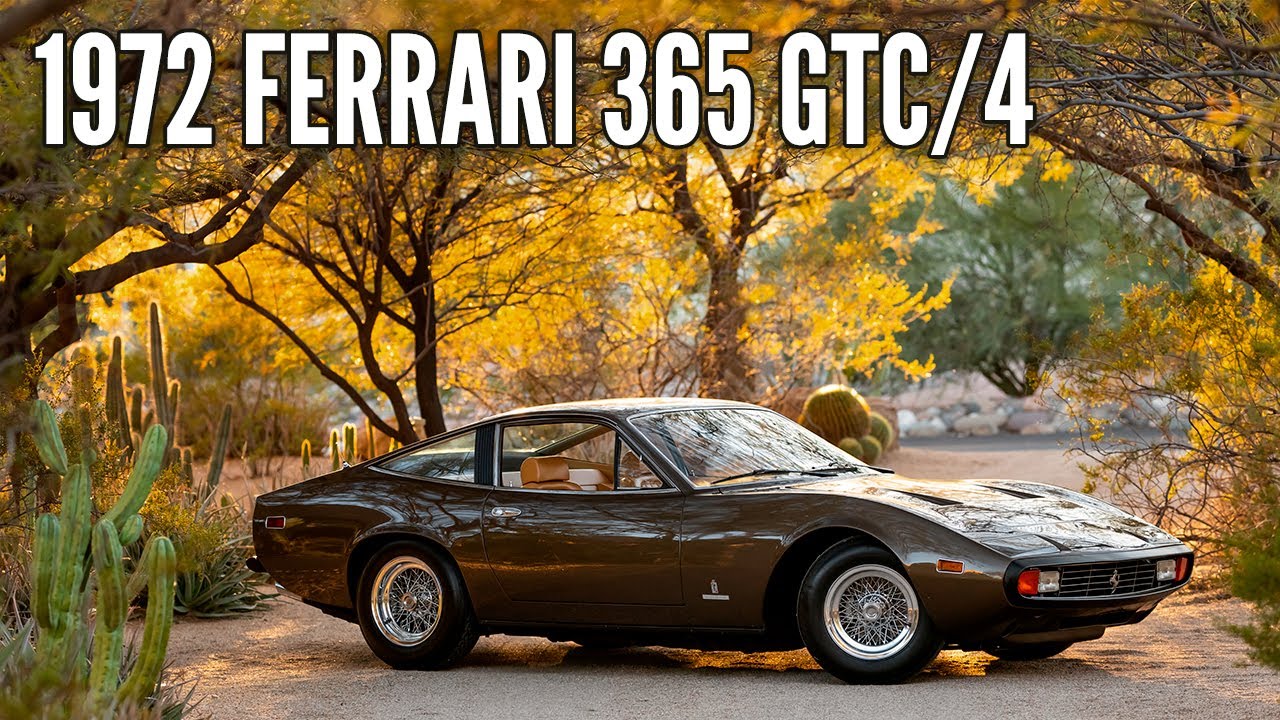 1972 Ferrari 365 GTC/4 - Drive and Walk Around - Southwest Vintage Motorcars