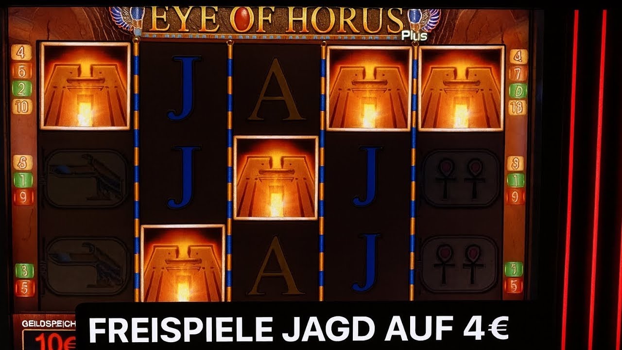 Eye of Horus FREISPIELE 2 Euro fach GEILE SESSION 🤑