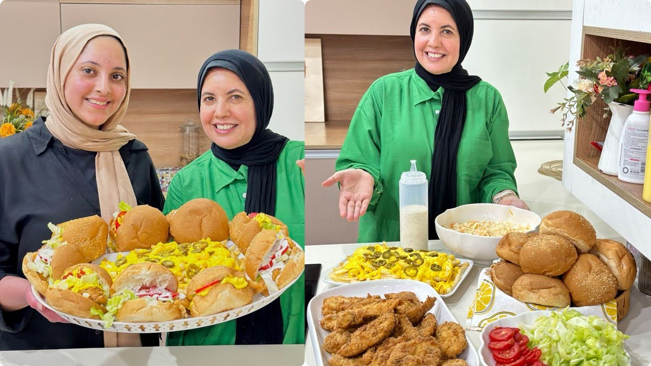 سندوتشات المطاعم فى البيت .. واسرار الكول سلو وصوص الرانش الخطير