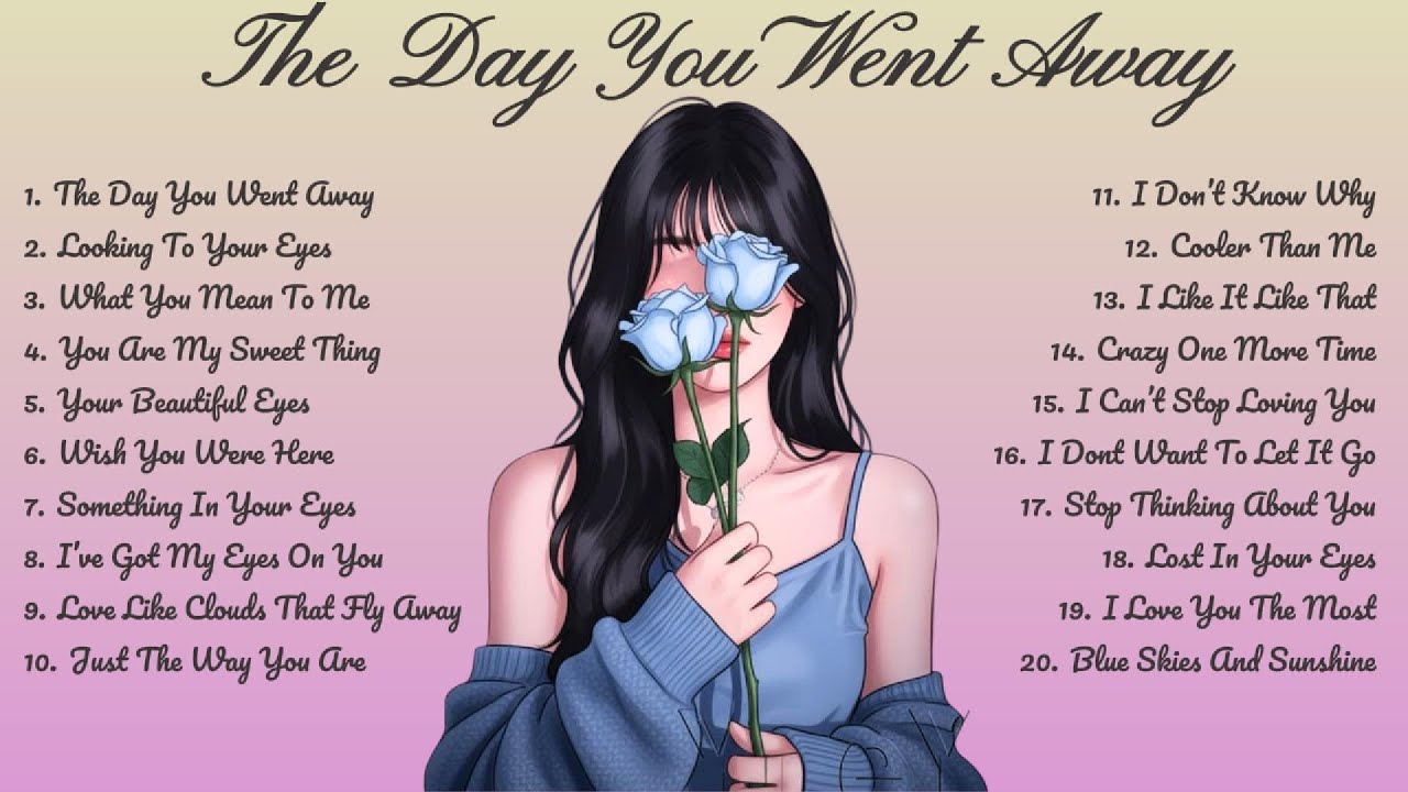 The Day You Went Away🌸Songs Playlist🌻 Love Song🍃Official Music Video🍁Song Lyrics