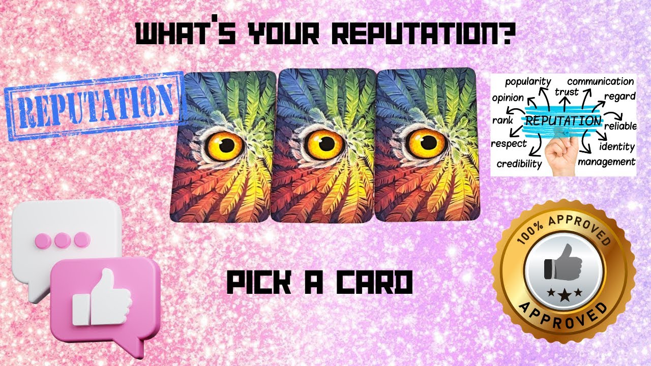 WHAT’S YOUR REPUTATION? 🧐😬😅|🔮PICK A CARD🔮|