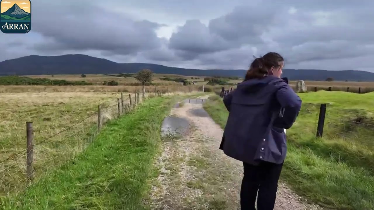 walk to Machrie Moor Standing Stones. no talking. #walk #Arran #scotland #hiking #outdoors #nature