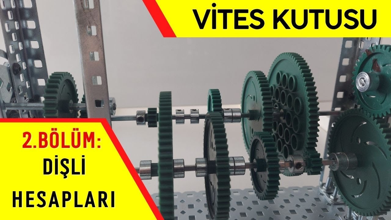 VİTESLER NASIL ELDE EDİLİR? DİŞLİ ORANLARINI, TORK, HIZ, DEVİR HESAPLAMA, VİTES KUTUSU ARIZALARI