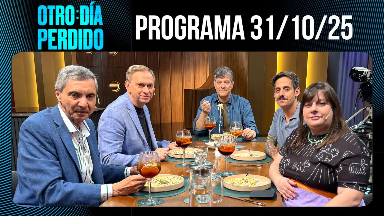 OTRO DÍA PERDIDO - Programa 31/10/25 - REABRIÓ LA COCINA CON MARCELO BONELLI Y EDGARDO ALFANO