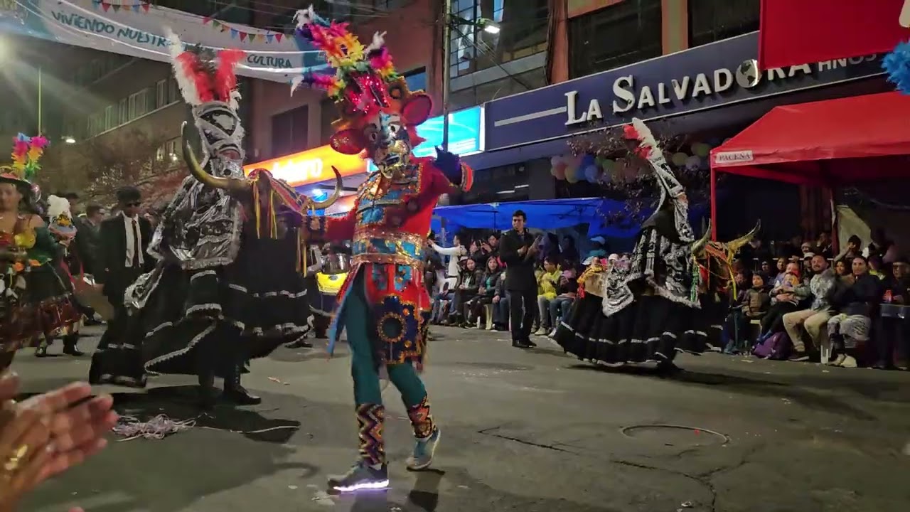 Jiska Anata La Paz Bolivia 2024 Waka Waka Spanish Bull Toro dance