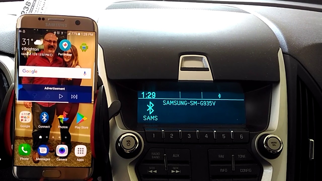 Bluetooth streaming setup on a 2011 Chevy Equinox