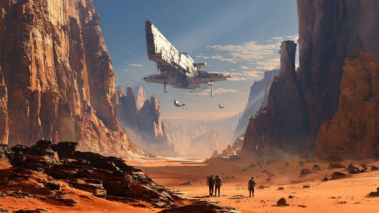 No Past. Only the Unknown. | Sci-Fi Ambient Music for Focus & Stress Relief