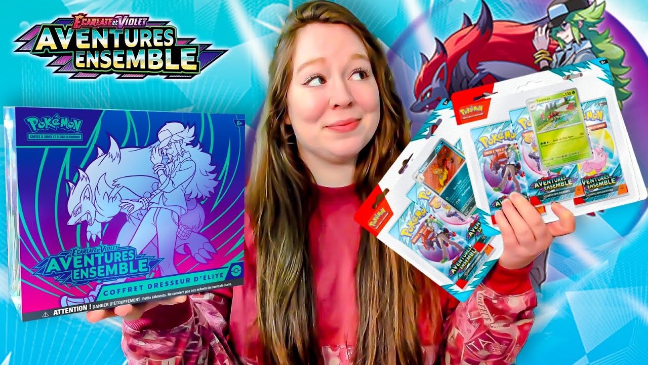 CETTE PIOCHE DE DINGUE ! OUVERTURE POKÉMON EV9 AVENTURES ENSEMBLE !