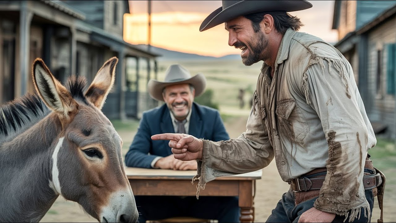 “Pick Any Horse for Free,” the Rancher Laughed — “I’ll Take the Donkey,” Said the Poor Cowboy