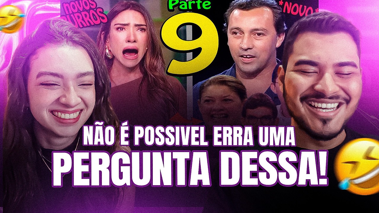 CASAL REAGE: 🔴 As Pessoas mais Burras do Planeta 9. As Maiores Burrices na TV PARTE 9!