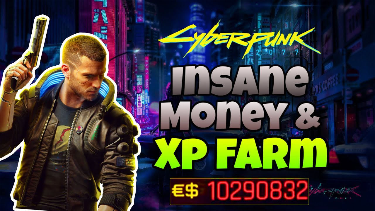 Лучшая рабочая ферма для бесконечных денег и опыта в Cyberpunk 2077!