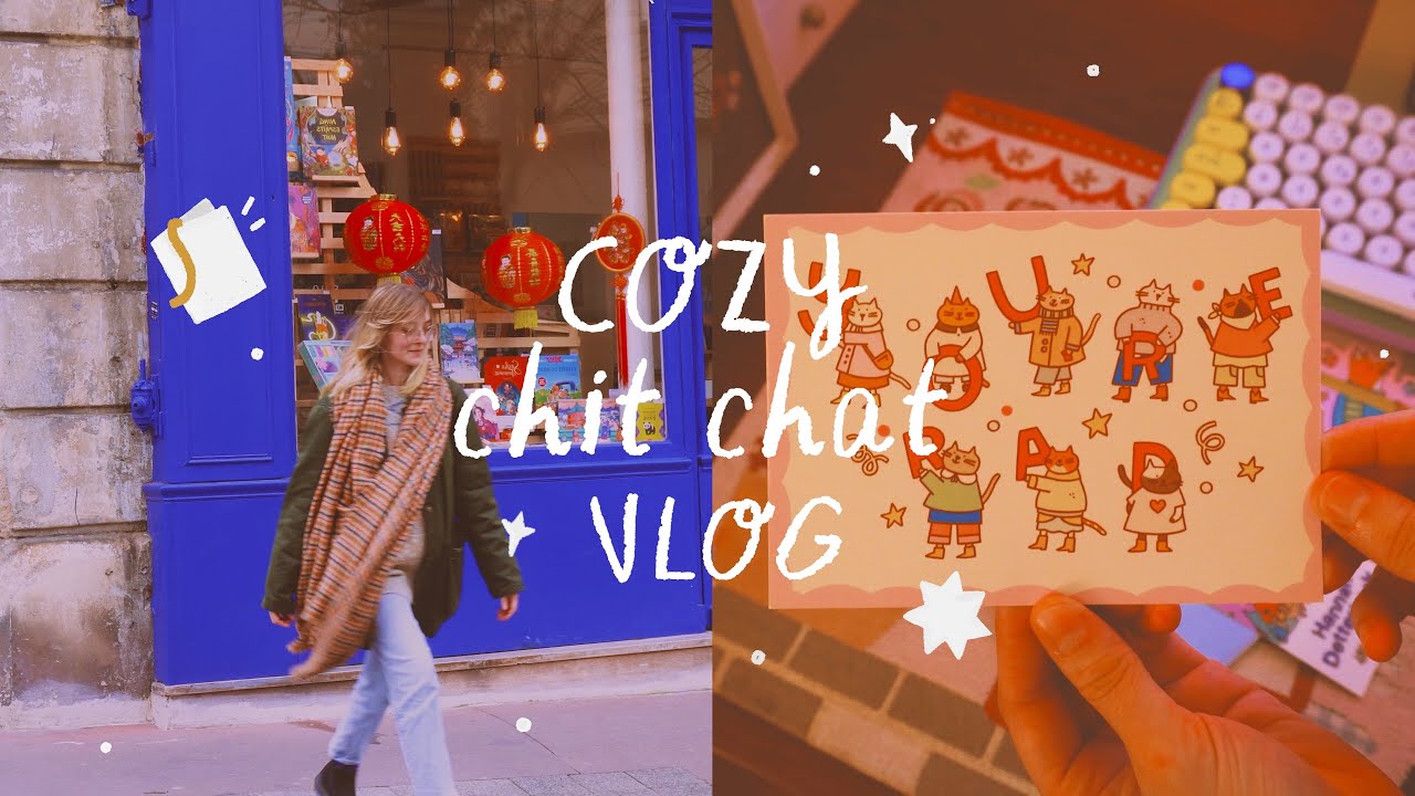 Chit chat vlog 🚃 La vie, le quotidien, mes pens&eacute;es, mon anxi&eacute;t&eacute; ☕ ☁️