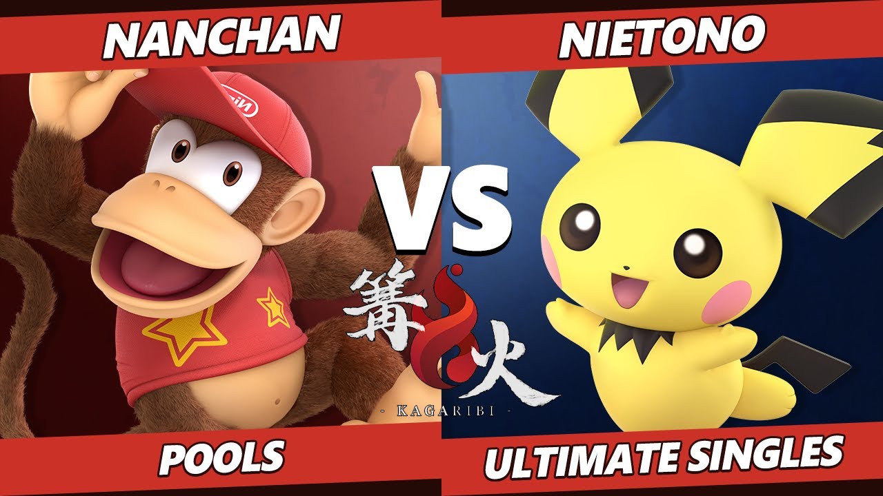 Kagaribi 7 - Nietono (Pichu) Vs. Nanchan (Diddy Kong) SSBU Ultimate Tournament