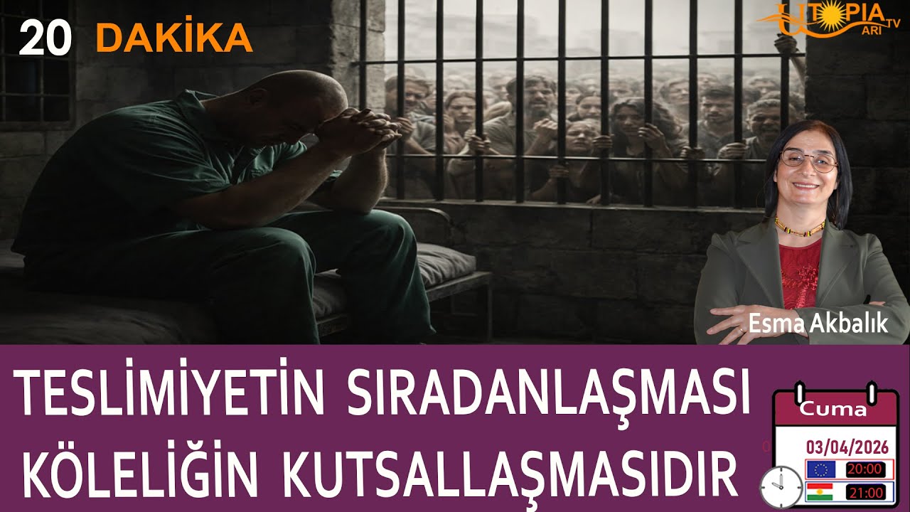 TESLİMİYETİN SIRADANLAŞMASI K&Ouml;LELİĞİN KUTSALLAŞMASIDIR.