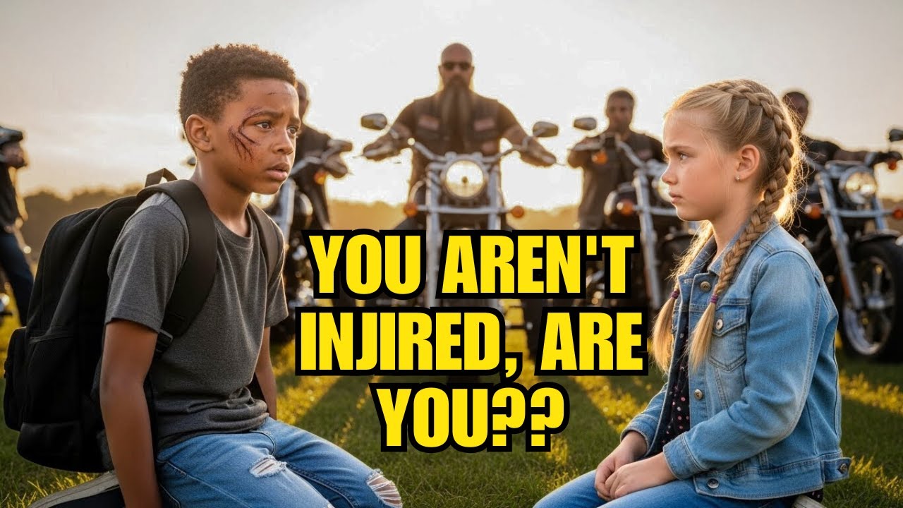 Little Boy Got Beaten Defending the Daughter of the Biker from Bullies, Next Day His life Changed