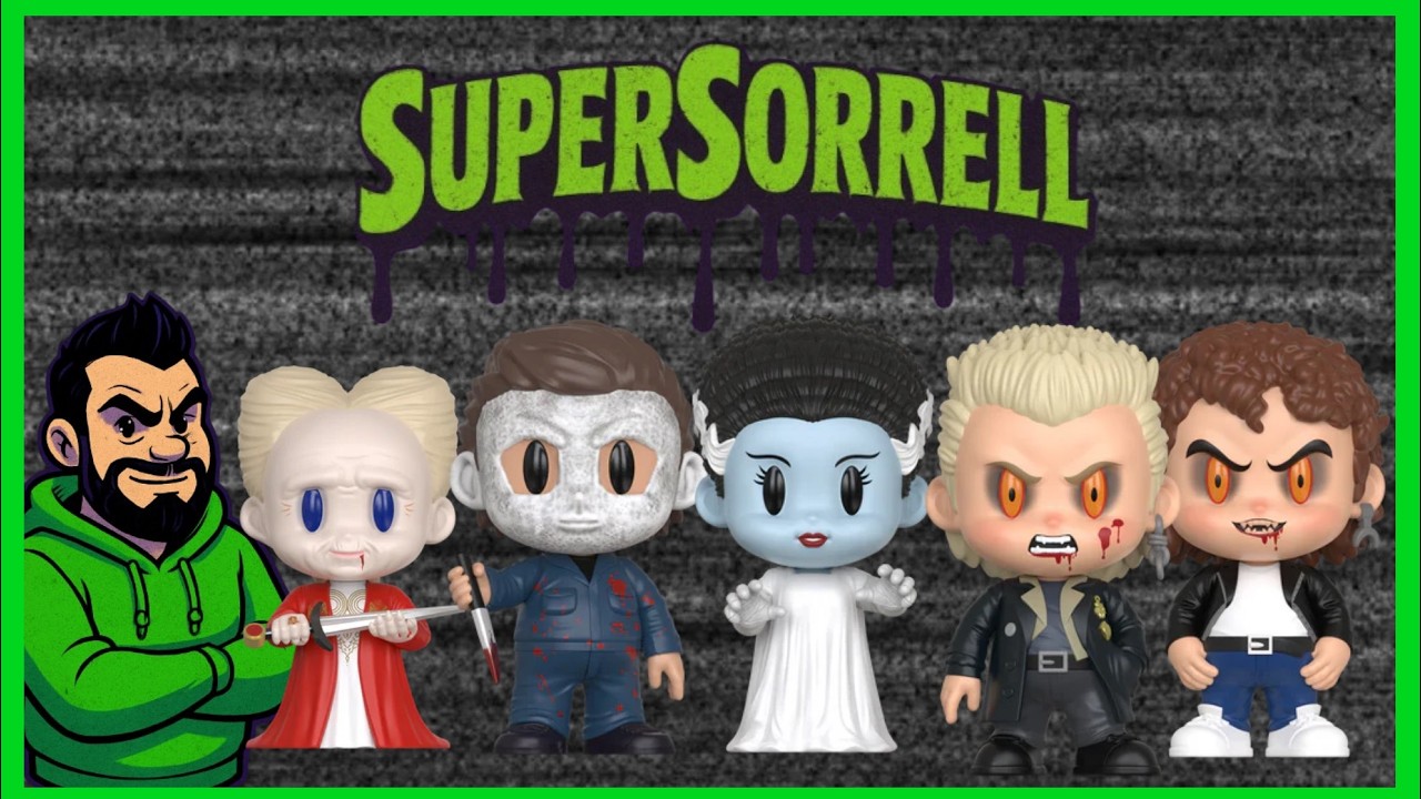 SuperSorrell LIVE: Lets Talk Horror Toy News & Collectibles